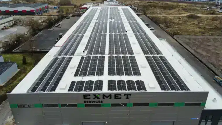 Exmet Service OÜ - Solar Park on the roof